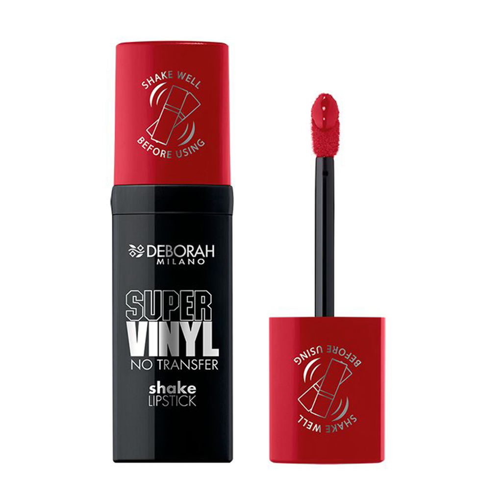 Рідка помада для губ Deborah Super Vinyl Shake Lipstick 05 Ruby Red, 4 мл